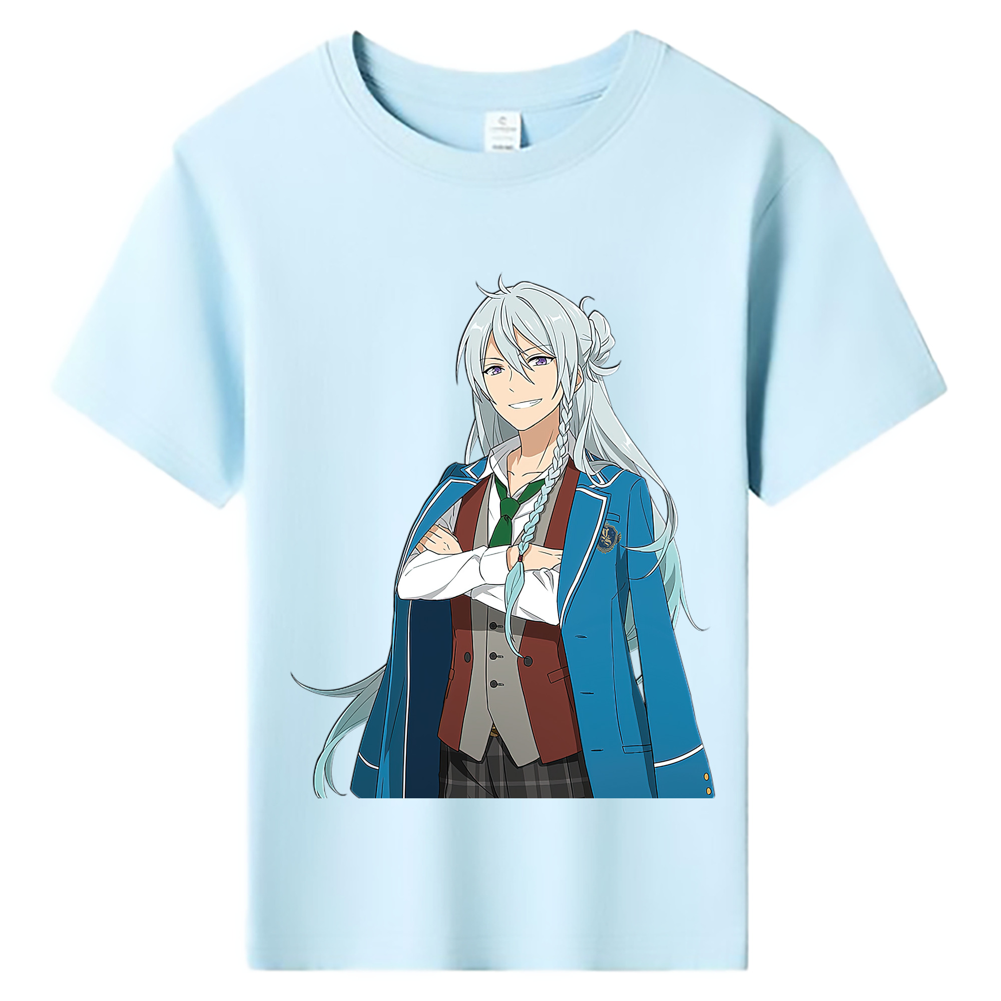 （画像用） あんさんぶるスターズ! Ensemble Stars 綿100％キッズTシャツ（フロントプリント）